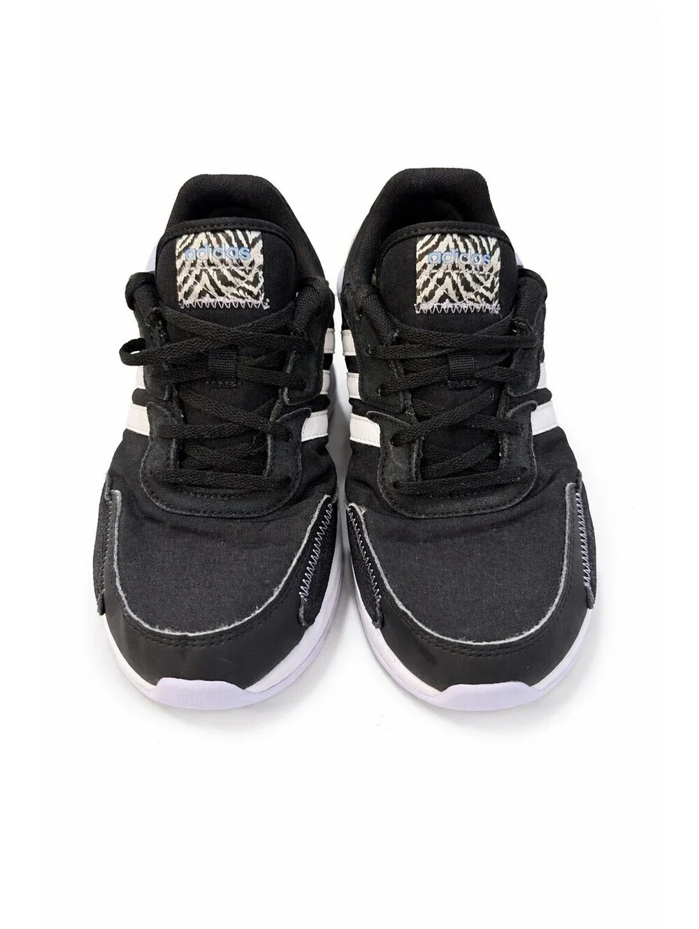 Adidas Retrorun Women's Running Shoes Size 8 Black